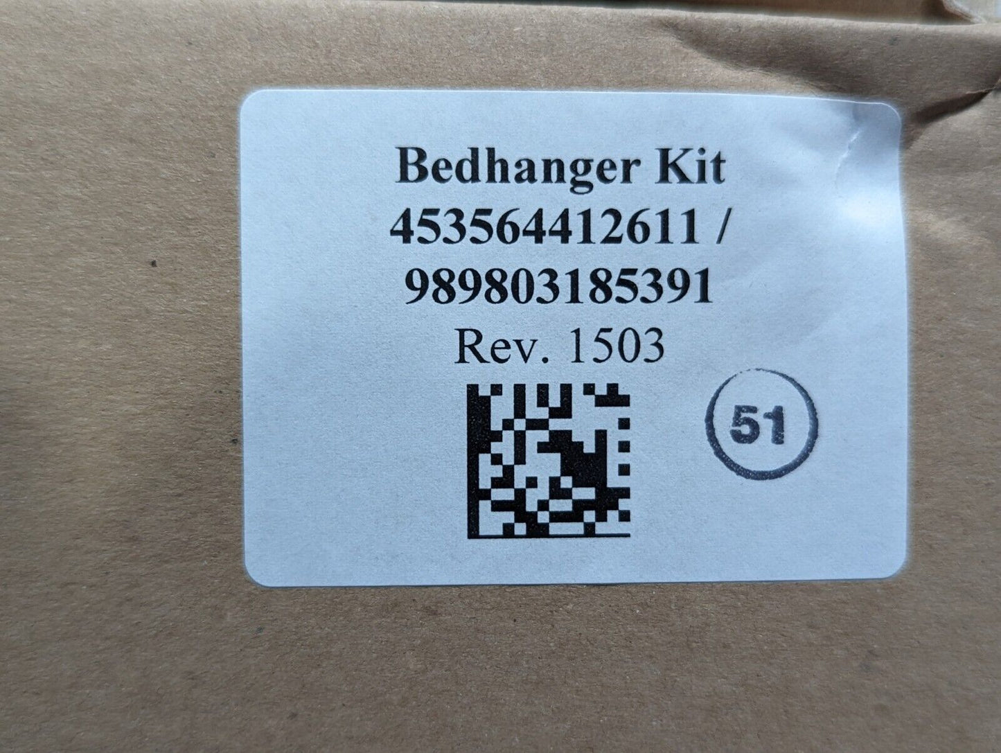Philips 453564412611/989803185391 bedhanger kit,15kg/33lb max load for MX400/450