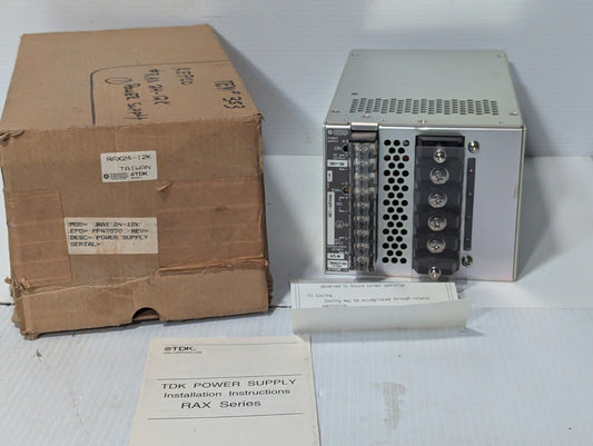TDK RAX24-12k power supply, 12VDC@12A out, 120/220-240VAC in - Free Shipping