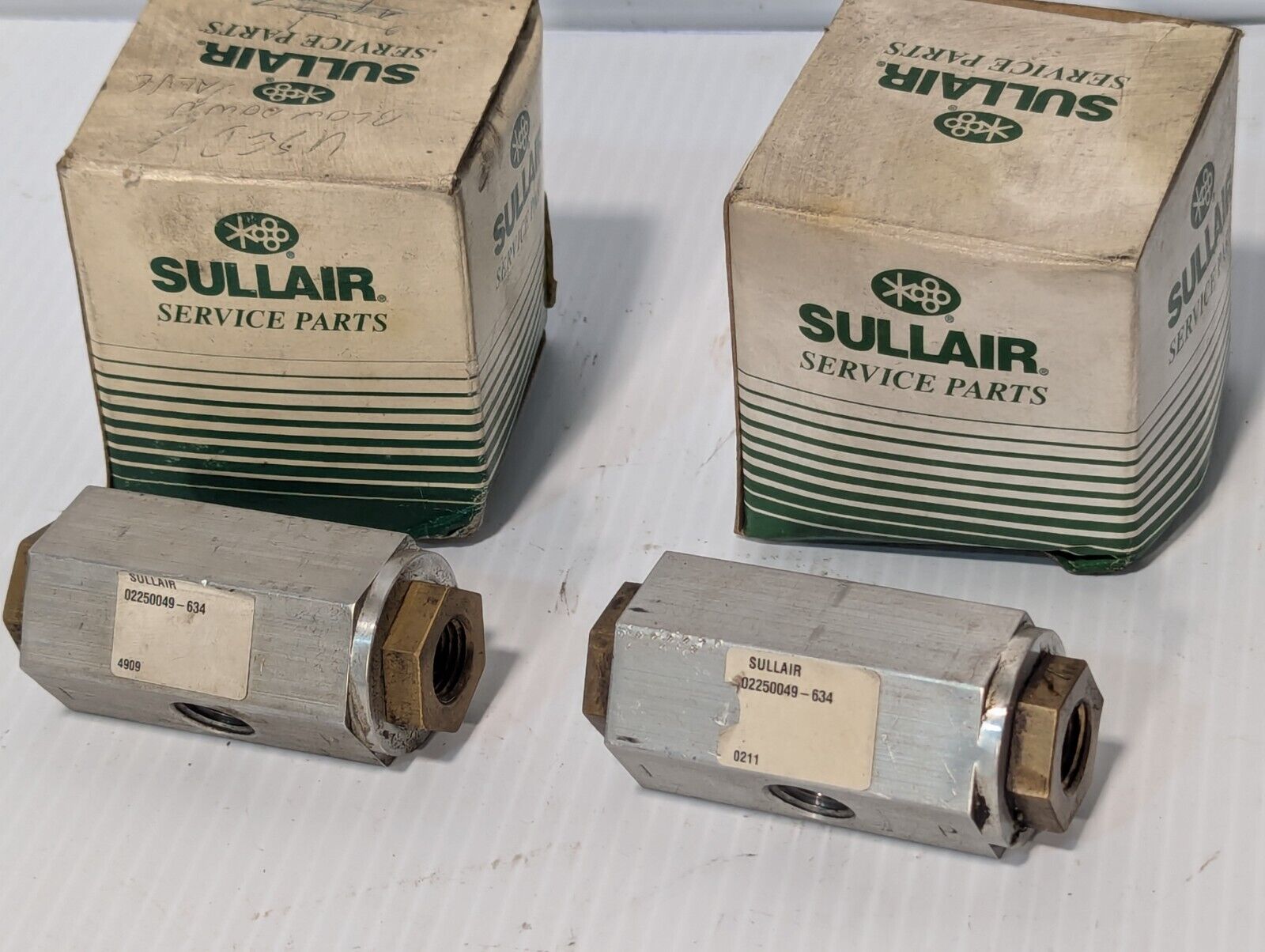 Sullair 02250049-634 blowdown valve replacement, 1/4 inch - Free Shipping