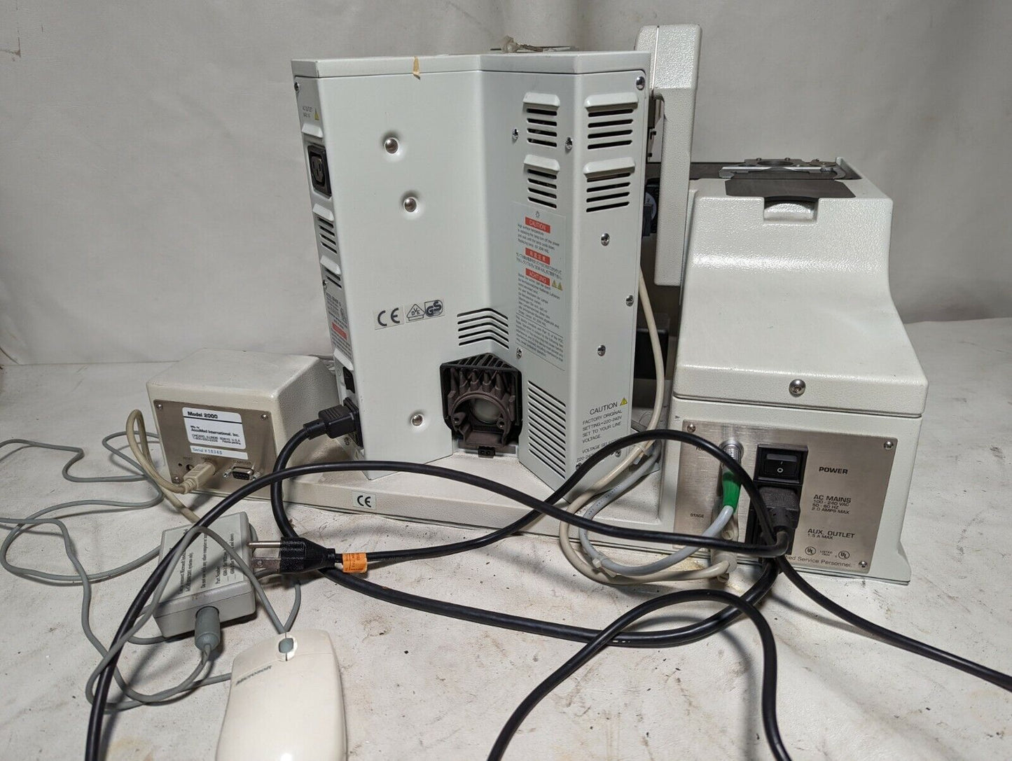 AccuMed 2000 with Olympus BX40F-3 microscope base - Free Shipping