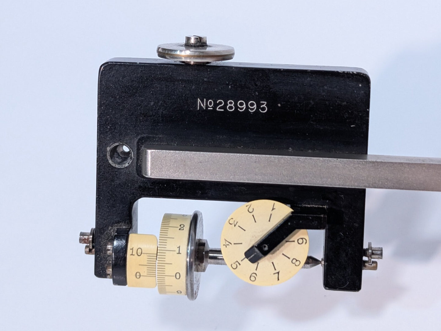 Vintage F. Weber - No 28993 Compensating Polar Planimeter with Hard-shell Case