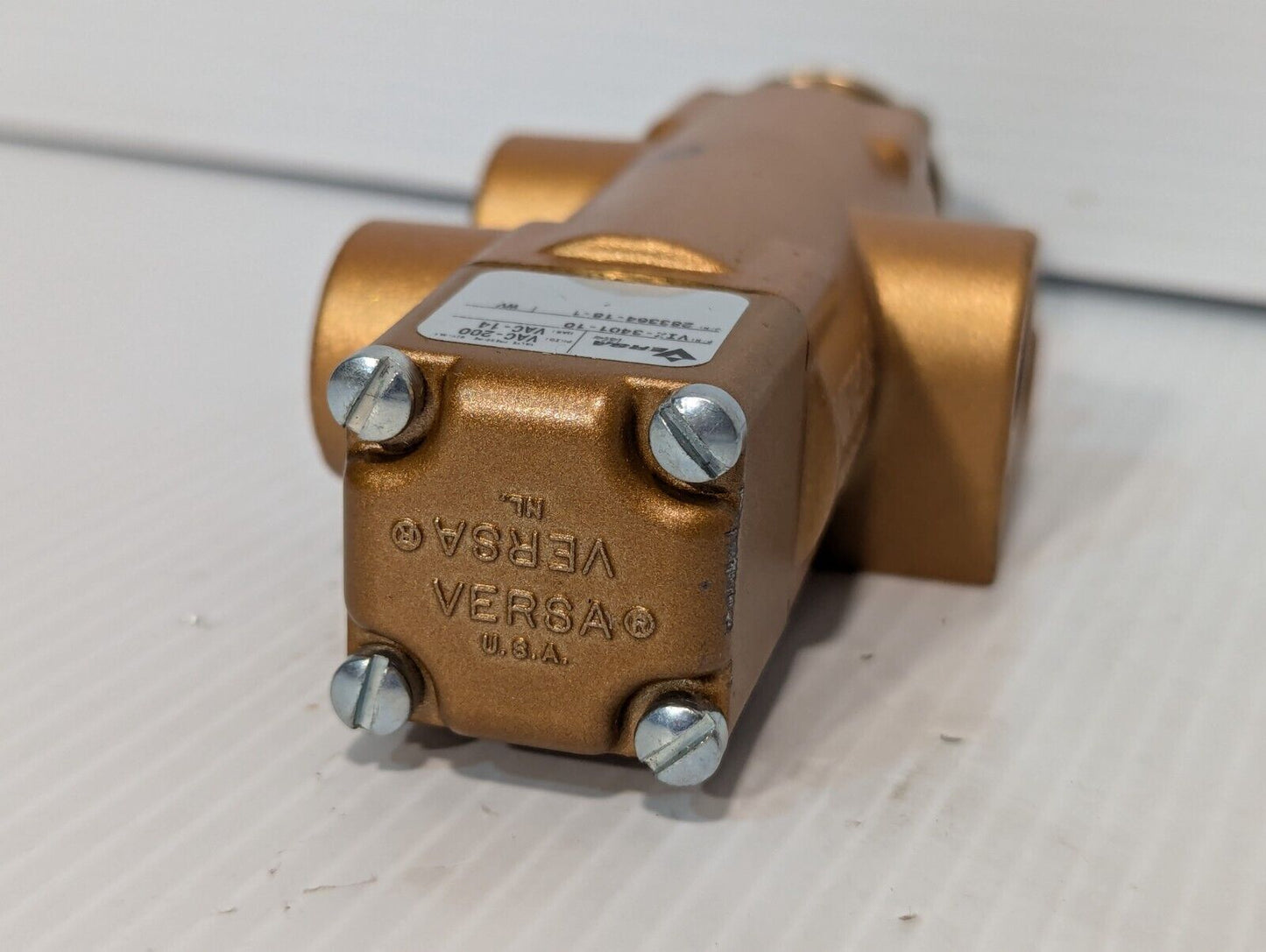 Versa VIZ-3401-10 Lock Out Valve, 200 PSIG 14 BAR VIZ340110 VIZ3401 - Free Ship