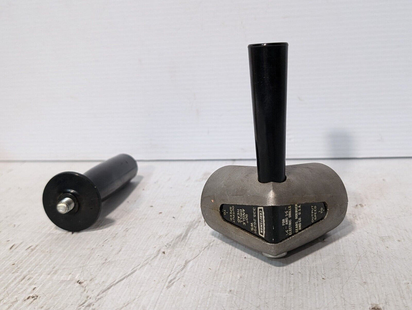 Vintage Sears Craftsman 26291 Angle Head Attachment - Free Shipping+Returns