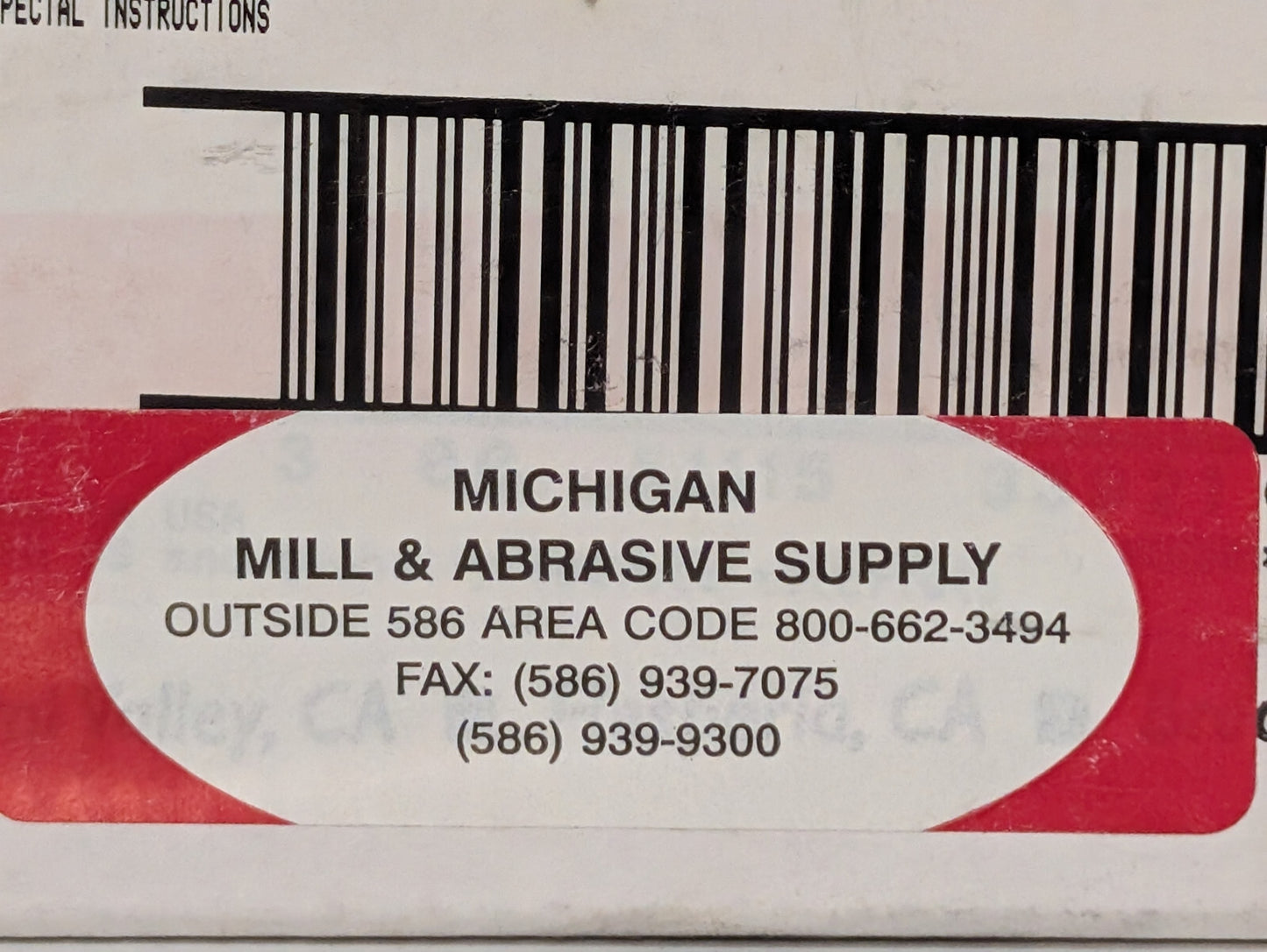 Standard Abrasives 100 Count 710652 Straight Cartridge Rolls, 1/2x1x1/8, 240 AO