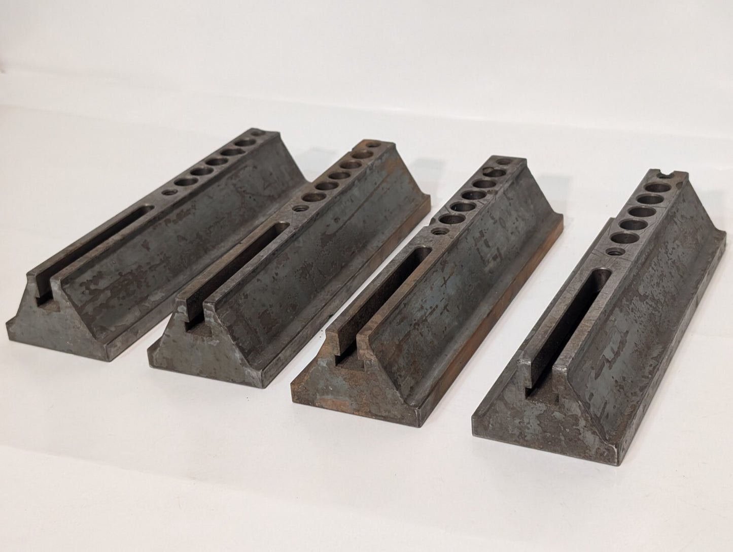 4 Piece Moore Jig Grinder Borer Extension Parallels 2" Tall x 3" Wide x 10" Long