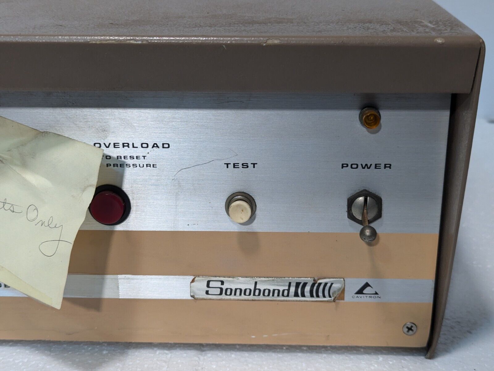 Sonobond Ultrasonic Generator Model 70 PE PARTS ONLY- Free Shipping