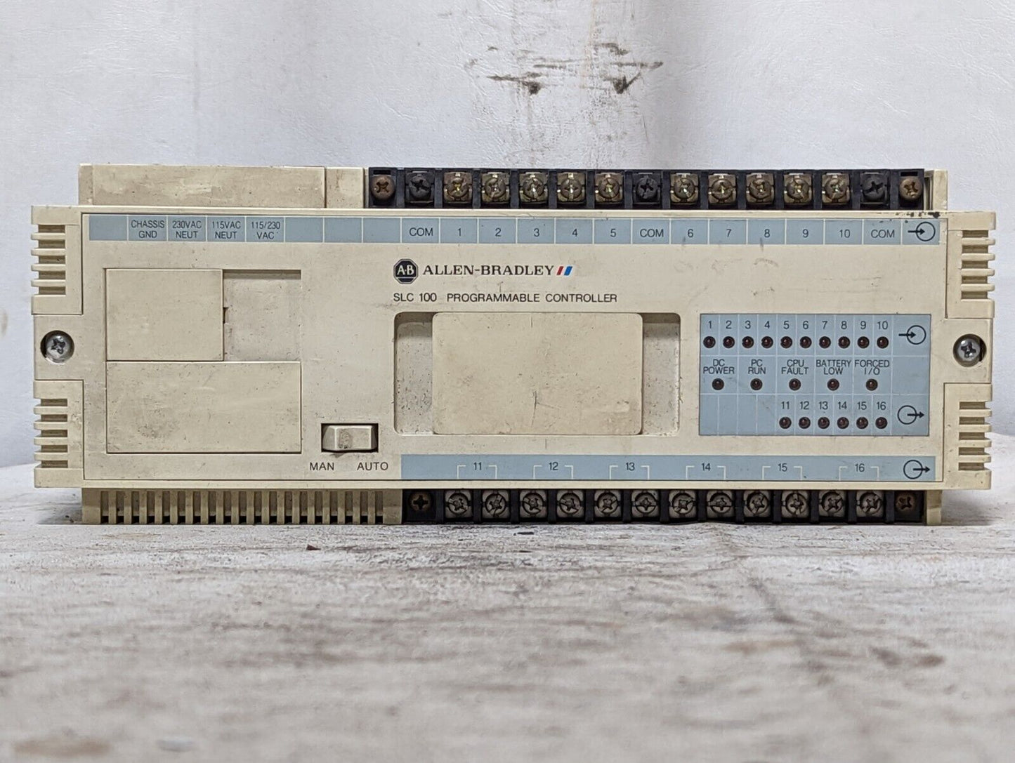Allen-Bradley SLC 100 programmable controller, processor unit, cat. 1745-LP101