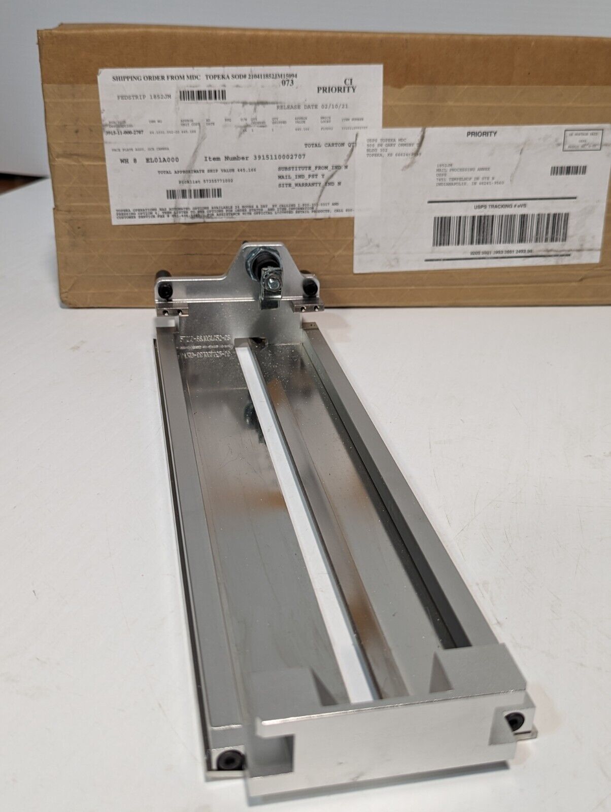 Unbranded OCR Camera Face Plate Assembly 66.1031.052-00 - Free Shipping