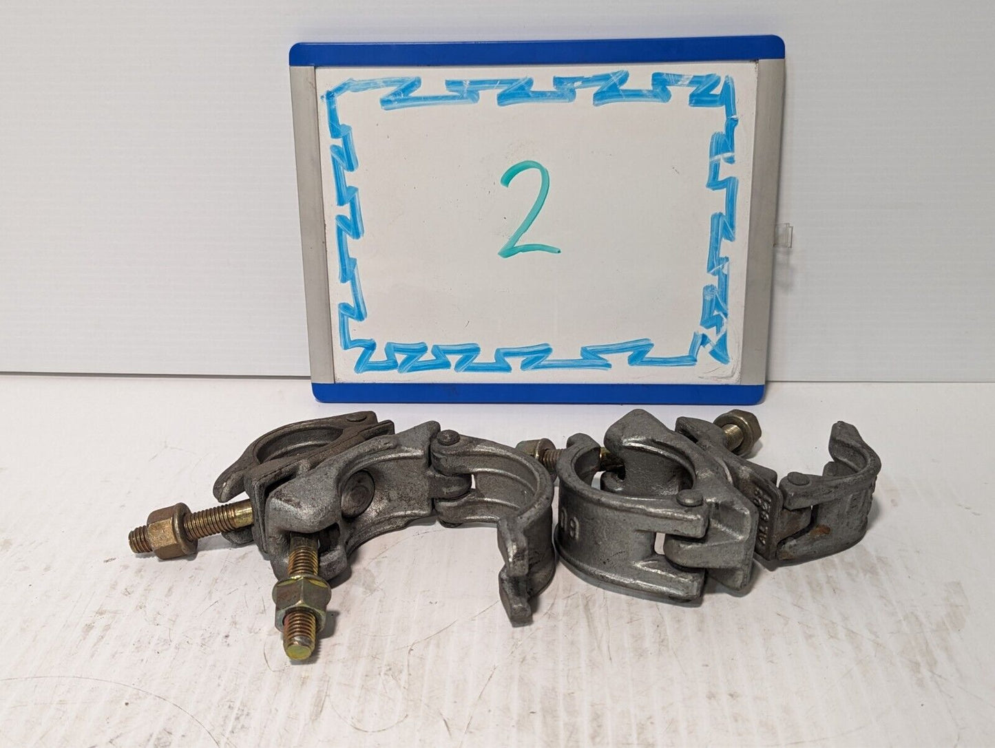 Lot of 2 Unidentified Scaffolding Couplers - Free Shipping