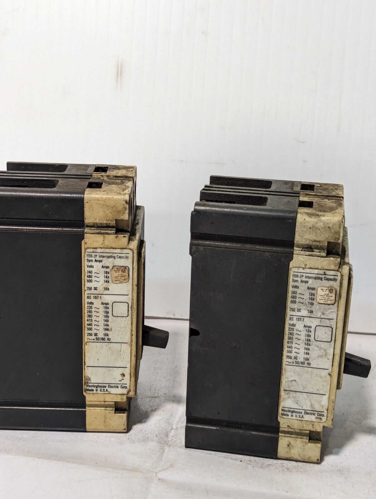 Westinghouse FDB2015 Circuit Breaker 15A, 600vac, 2-Pole - Free Shipping
