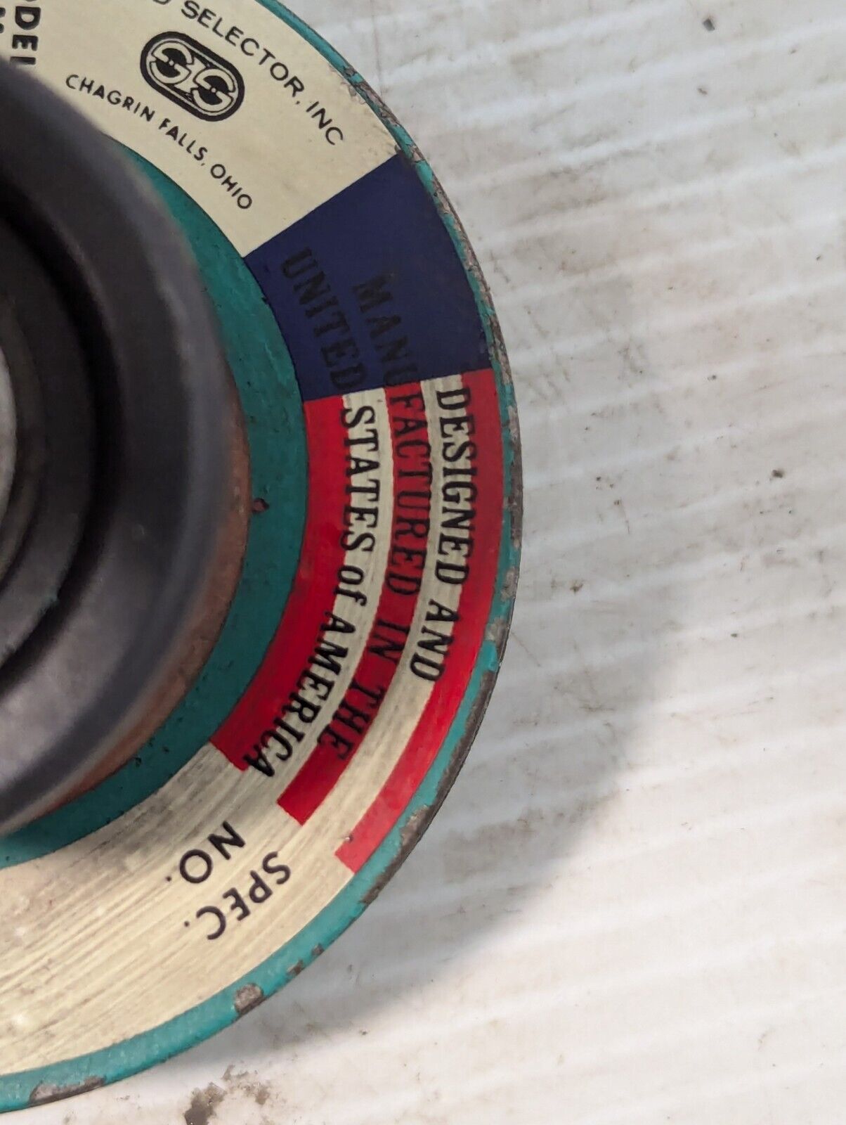 Speed Selector 3M Spring Loaded Pulley 1/2" Bore "A" Section Belt-Free Ship