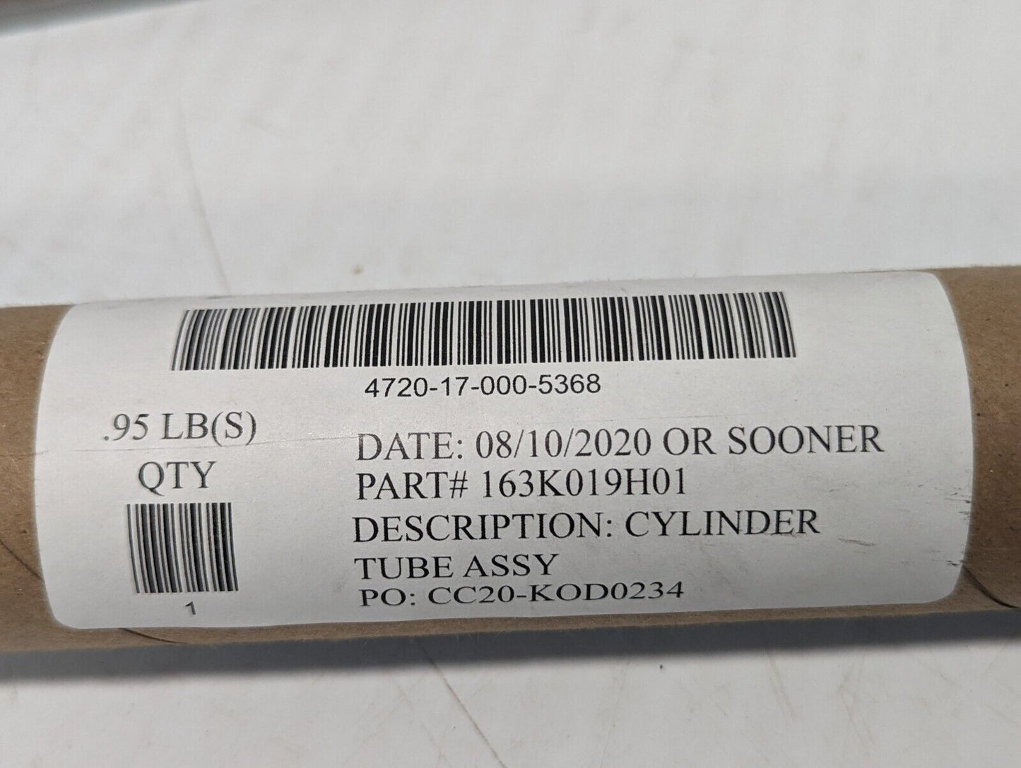4720-17-000-5368 163K019H01 Cylinder Tube Assembly - Free Shipping