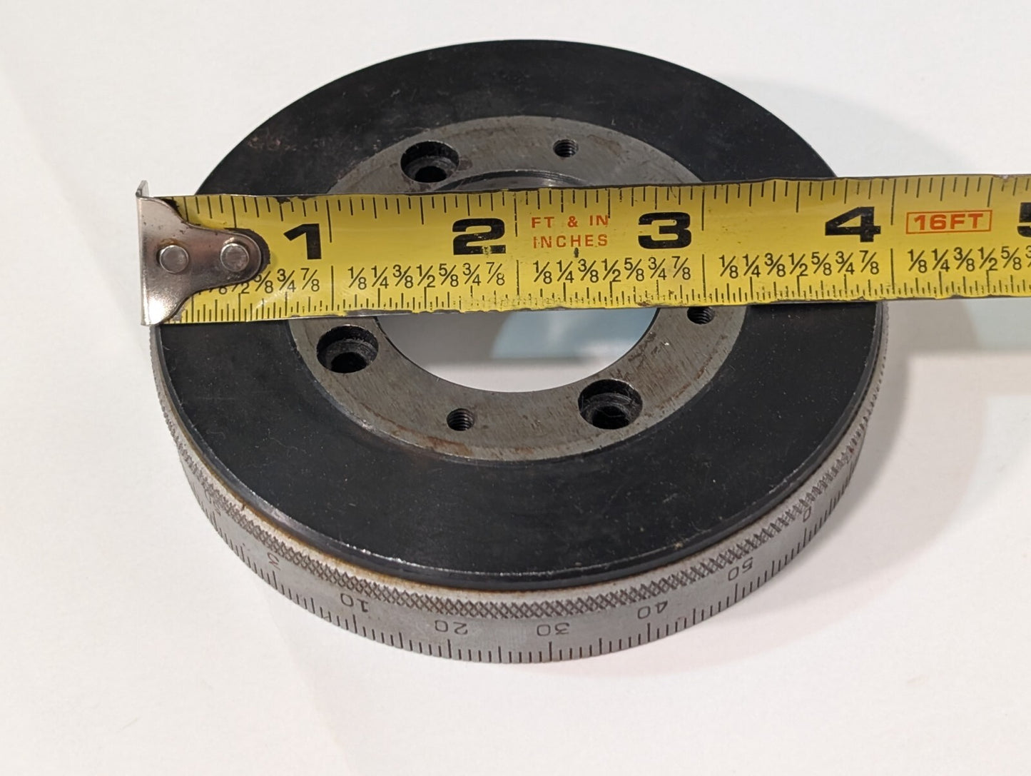 Unbranded CNC Milling Machine Graduated Dial for X/Y Axis , 4" Diameter