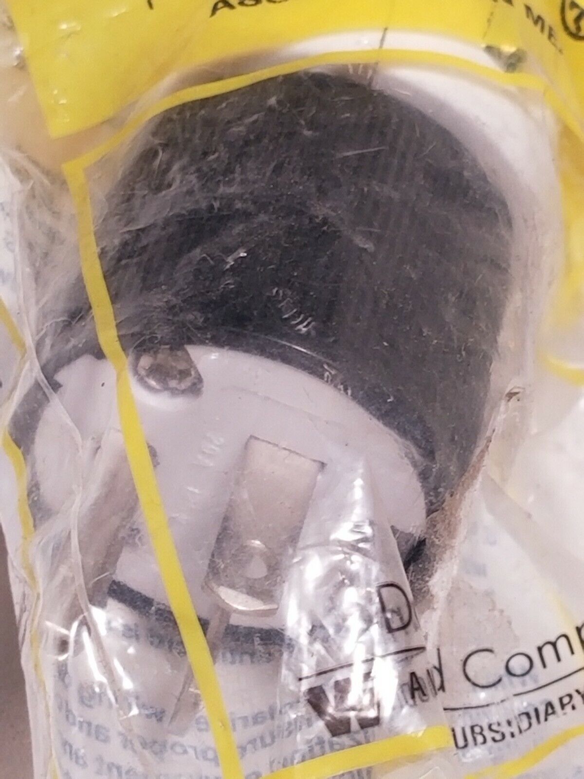 WOODHEAD 5366 plastic plug, NEMA5-20P