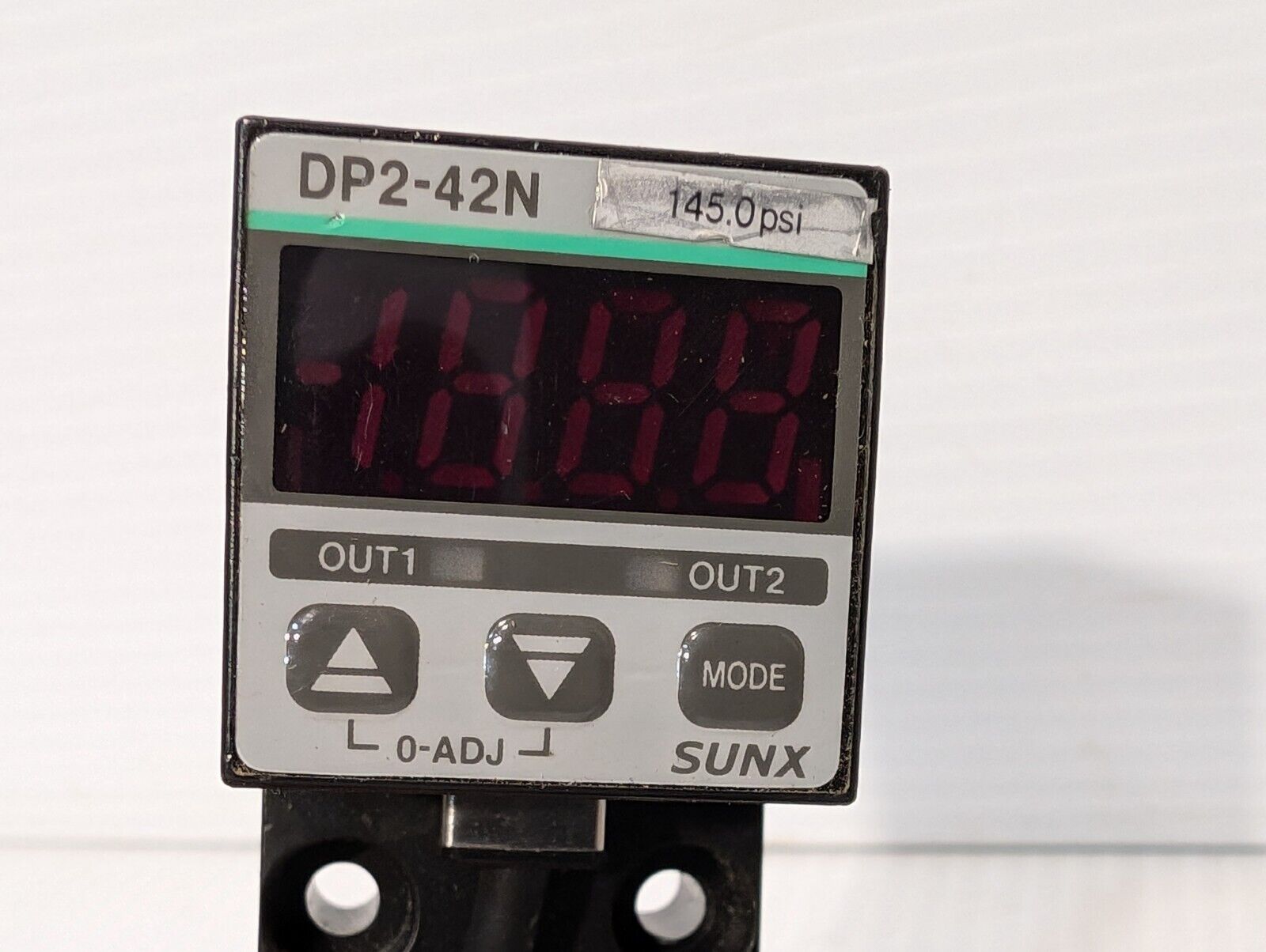 Sunx Sensor DP2-42N Digital Pressure Sensor, LED display, 145PSI - Free Shipping