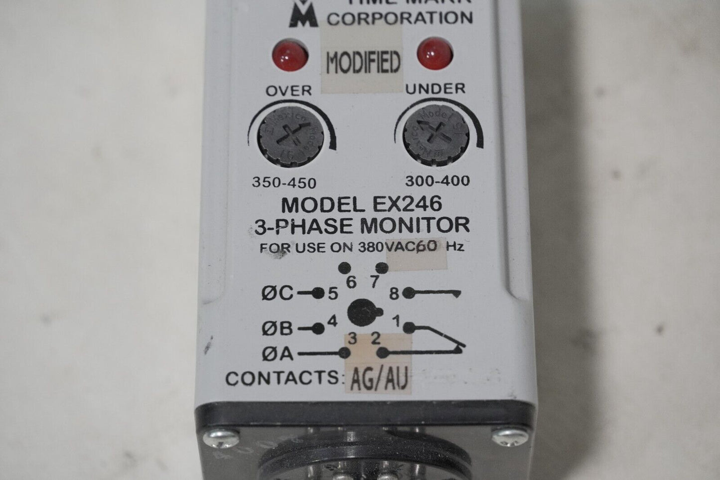 Time Mark Model EX246 3-Phase Monitor