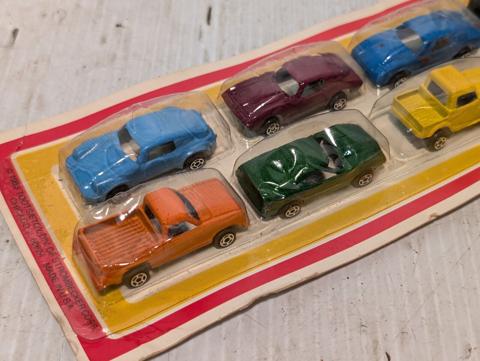 TootsieToy 2841 JamPac Speedsters Fast Rolling Wheels in original box
