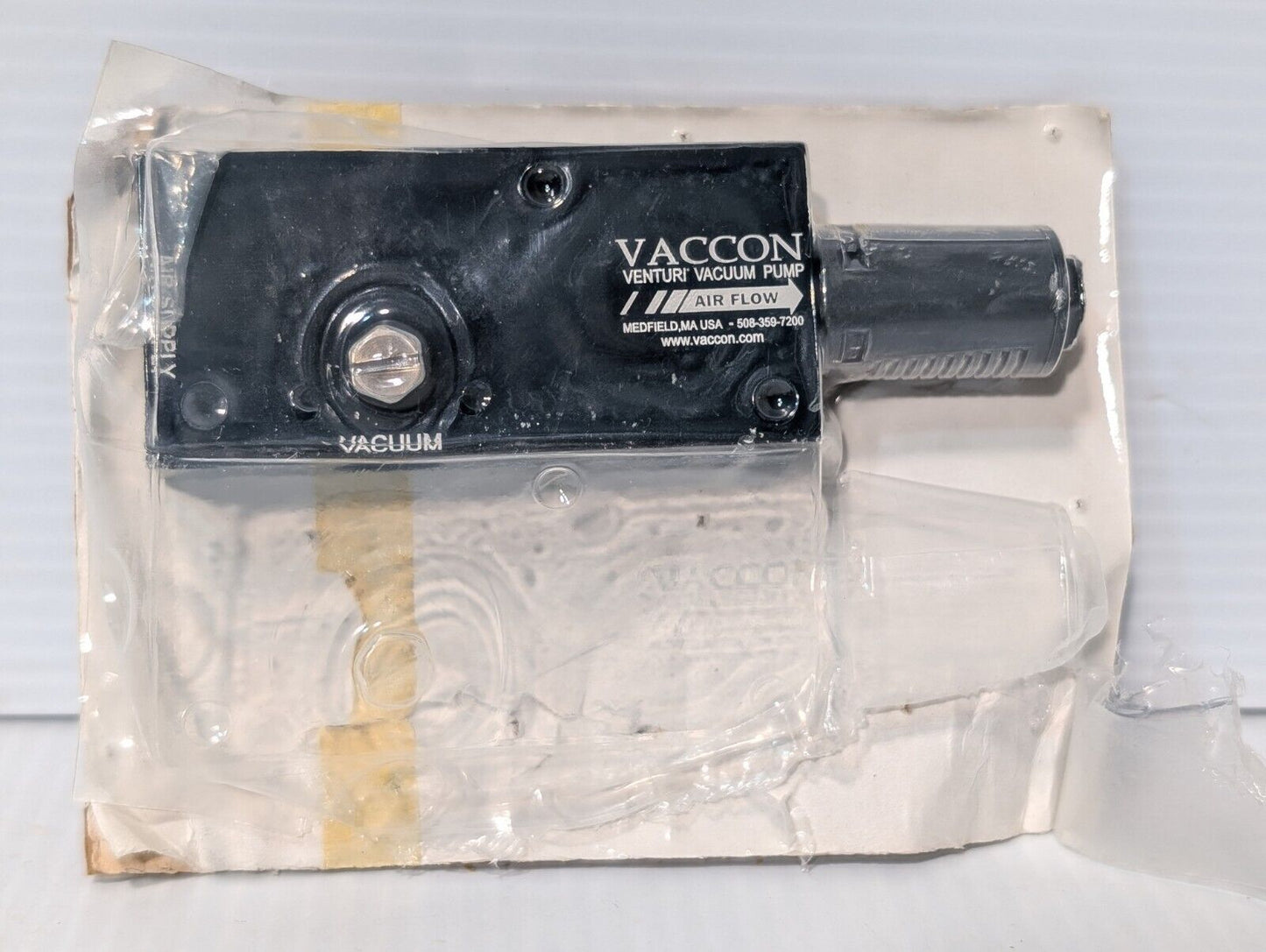 Vaccon, FastVac VP20-90M Fast-break Blow-off Vacuum Pump - Free Shipping