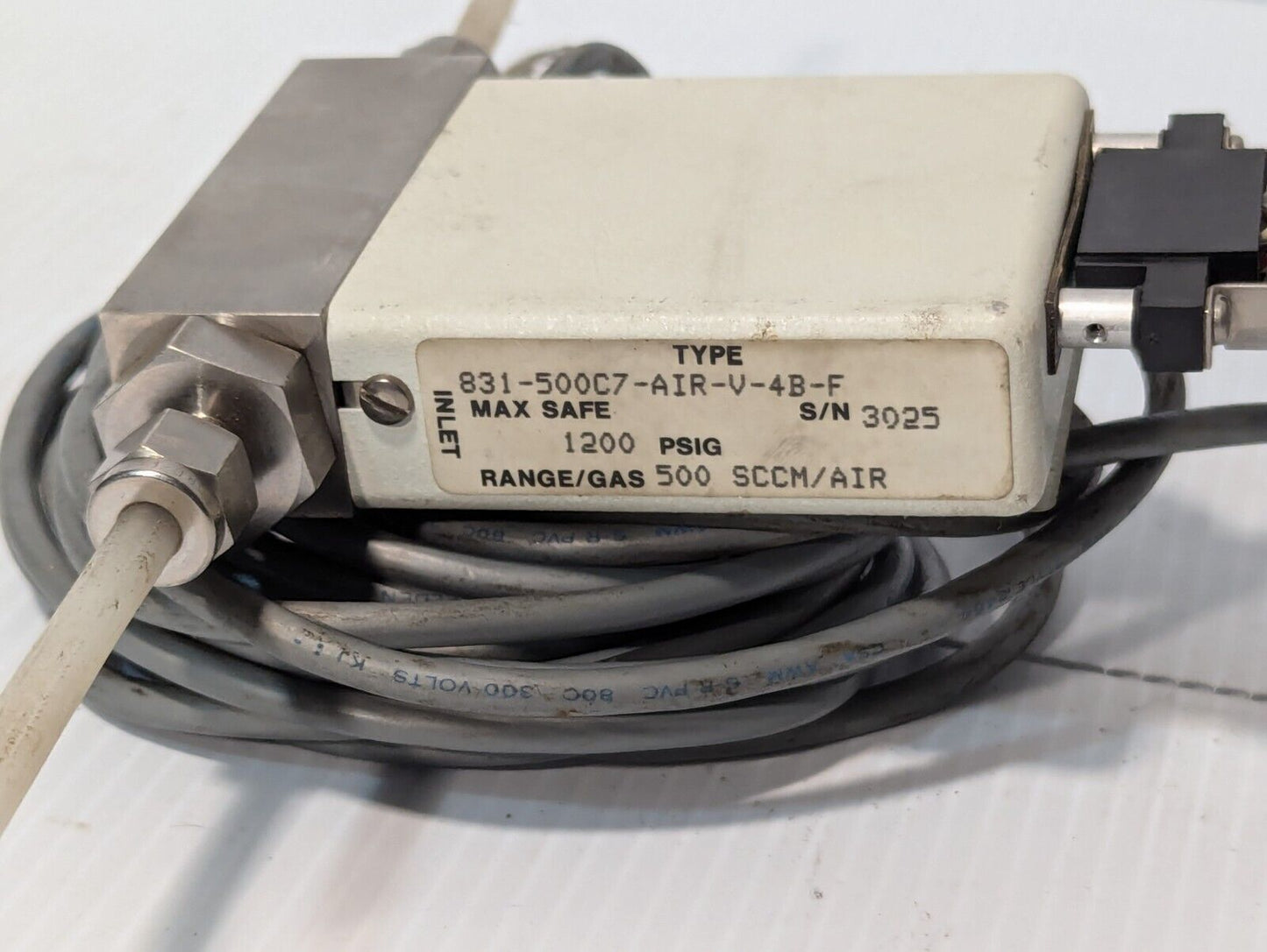 Datametrics 831 Mass Flow Transducer - Free Shipping