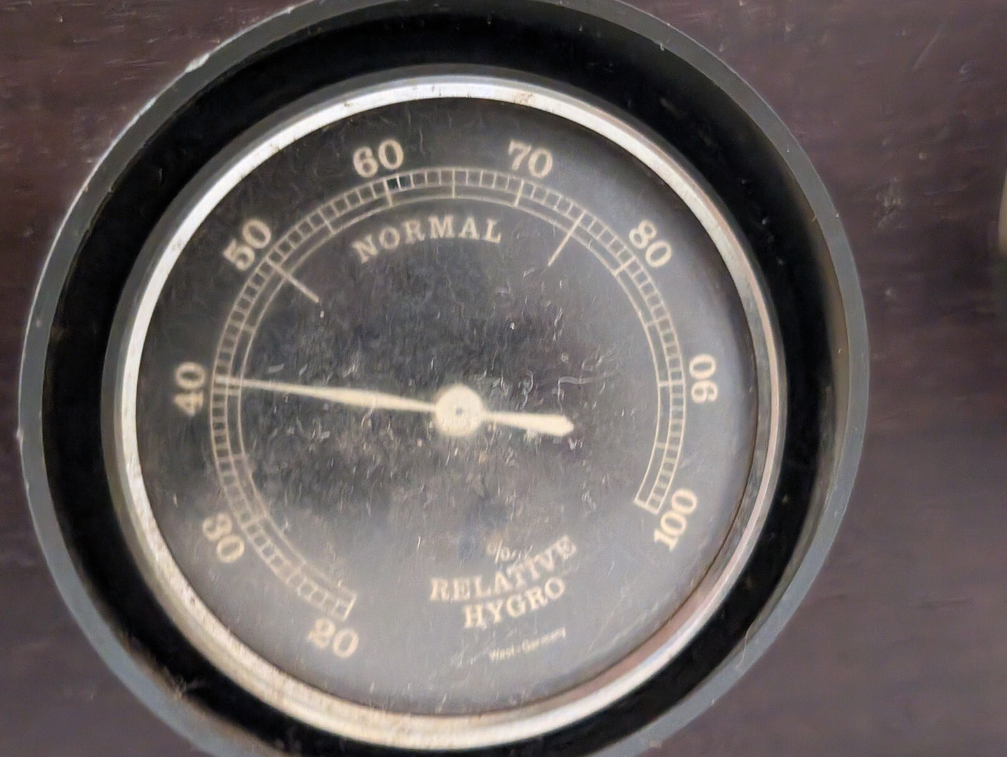 Vintage West Germany Wall Barometer Hygrometer Thermometer Weather Station