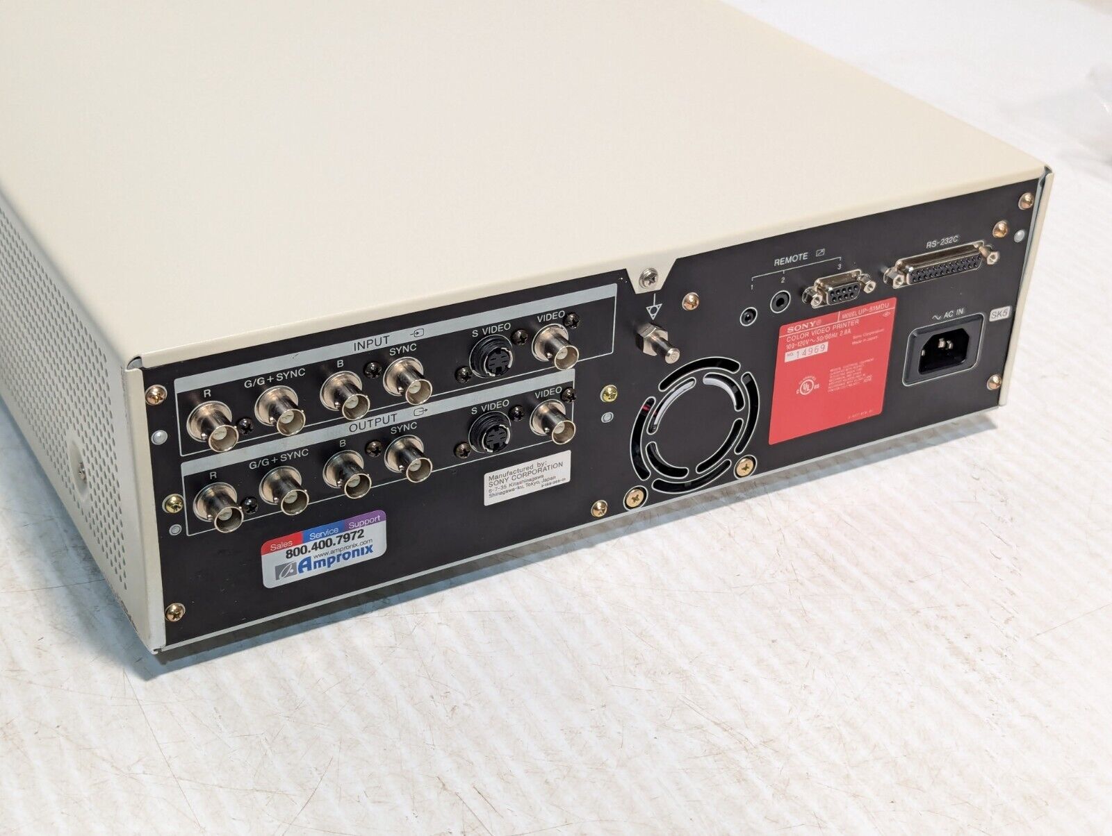 Sony Medical UP-51MDU Color Video Printer - Free Shipping