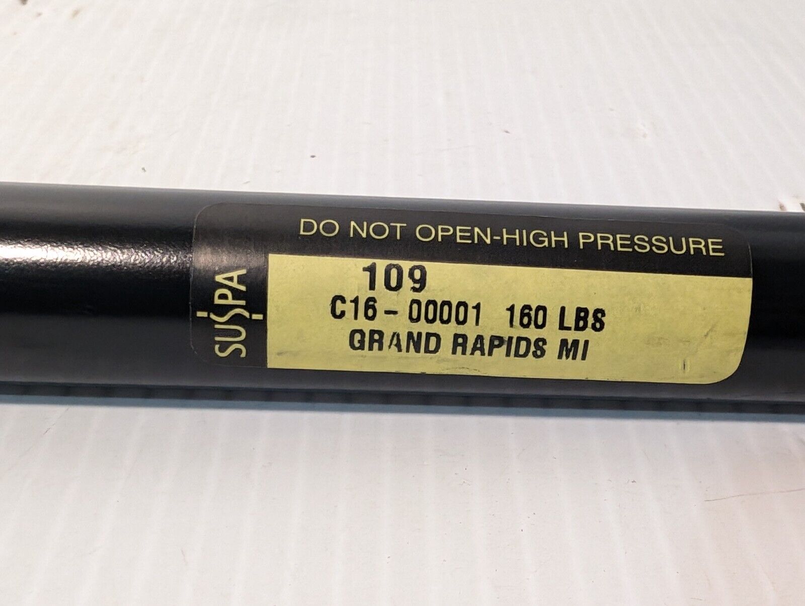 Suspa ® C16-00001 Gas Prop Strut Shock 19.5" 160 lbs. (Set of 2) - Free Shipping
