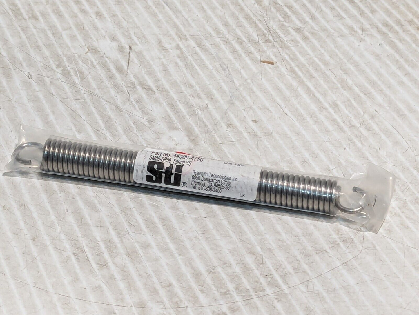 Omron 44506-4750 STI Stainless Steel Spring 8.5"L x 7/8" Dia. - Free Shipping