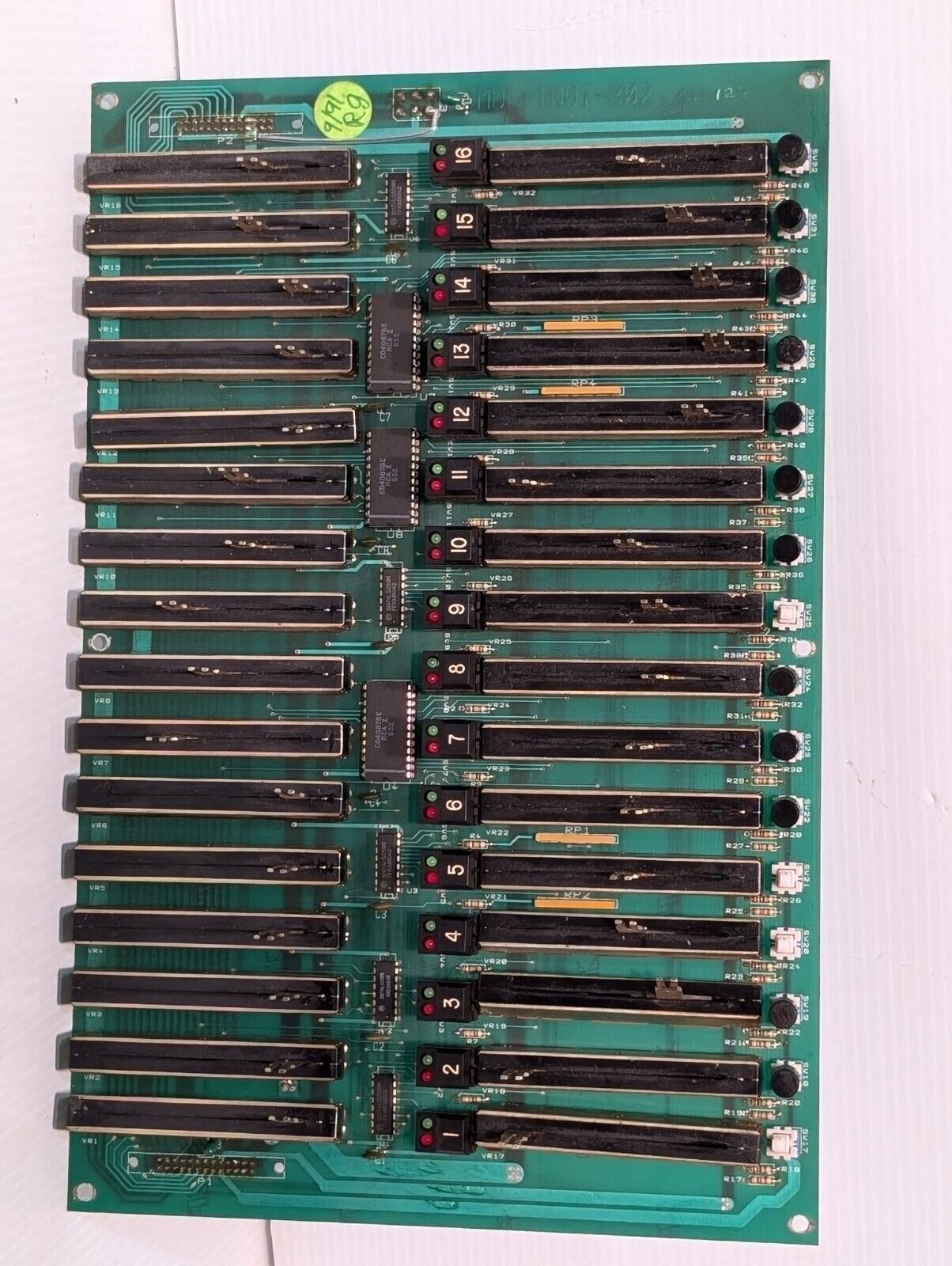 Unbranded MDL-1001-BO2 Slider Backplane, 16 Channel - Free Shipping