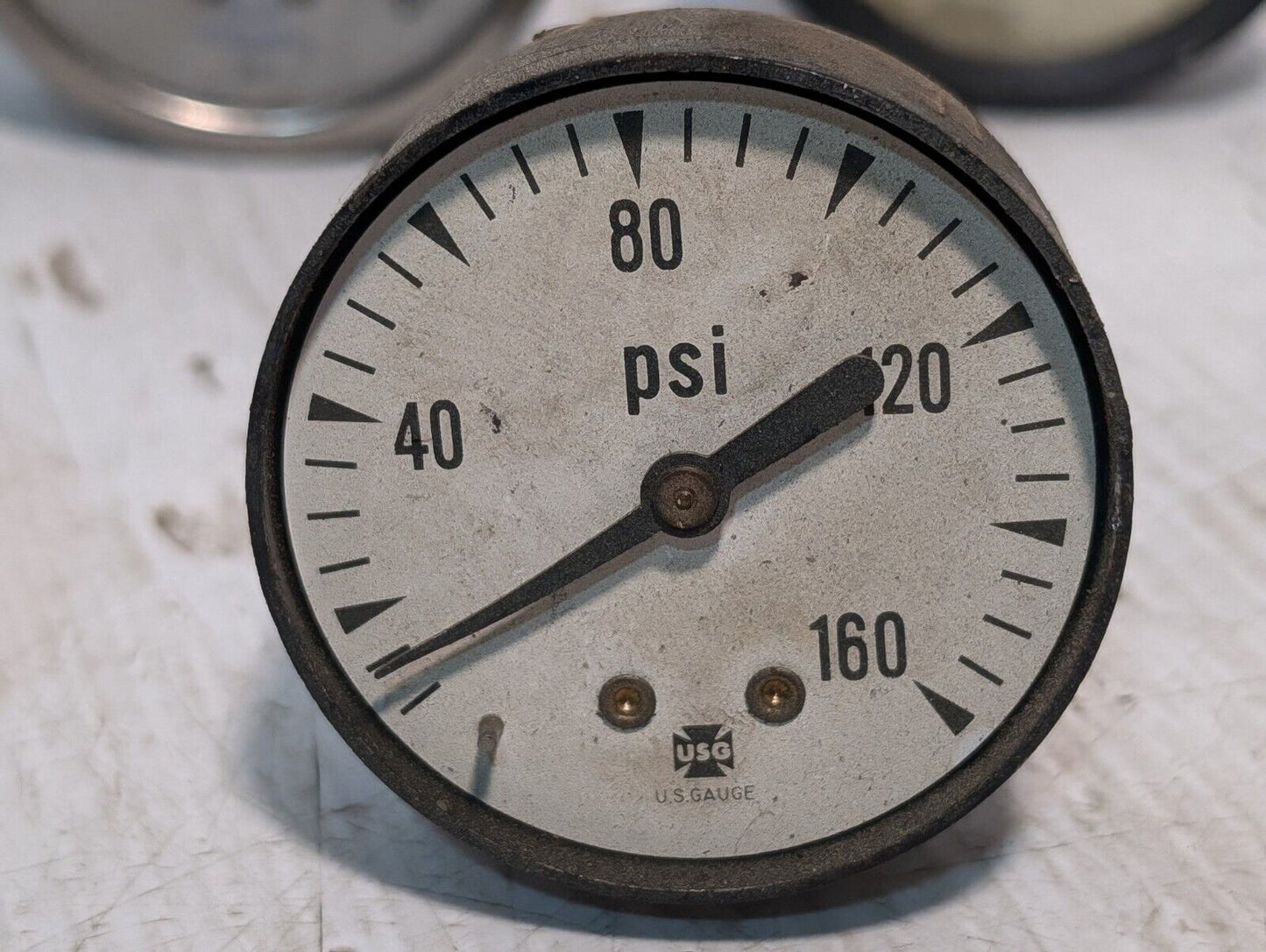 Lot of 11 Pressure Gauges, Assorted Brands and Sizes - Free Shipping