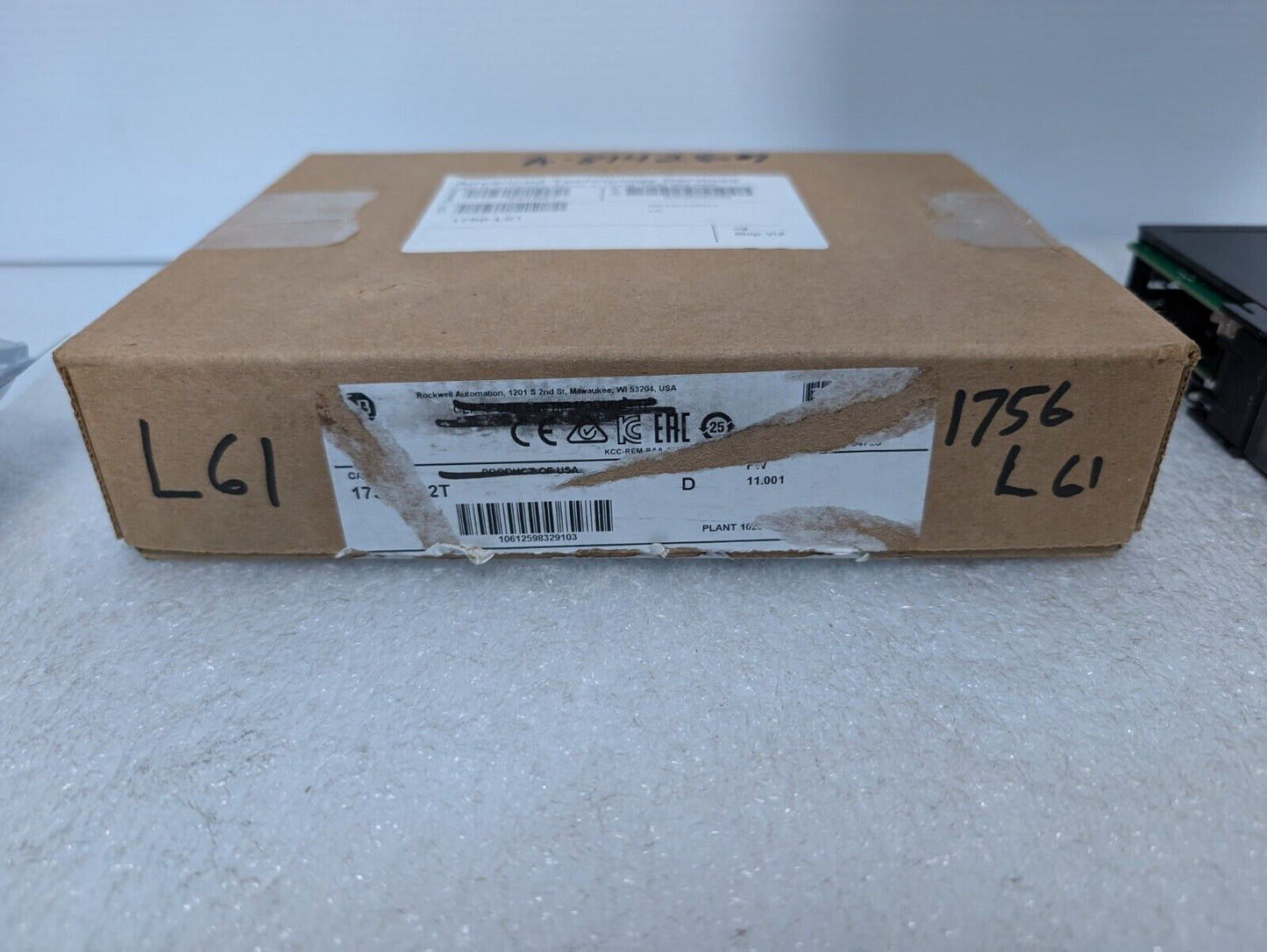 Allen Bradley 1756-L61 ControlLogix 5561 Processor Module w\ 2MB Memory, Ser B
