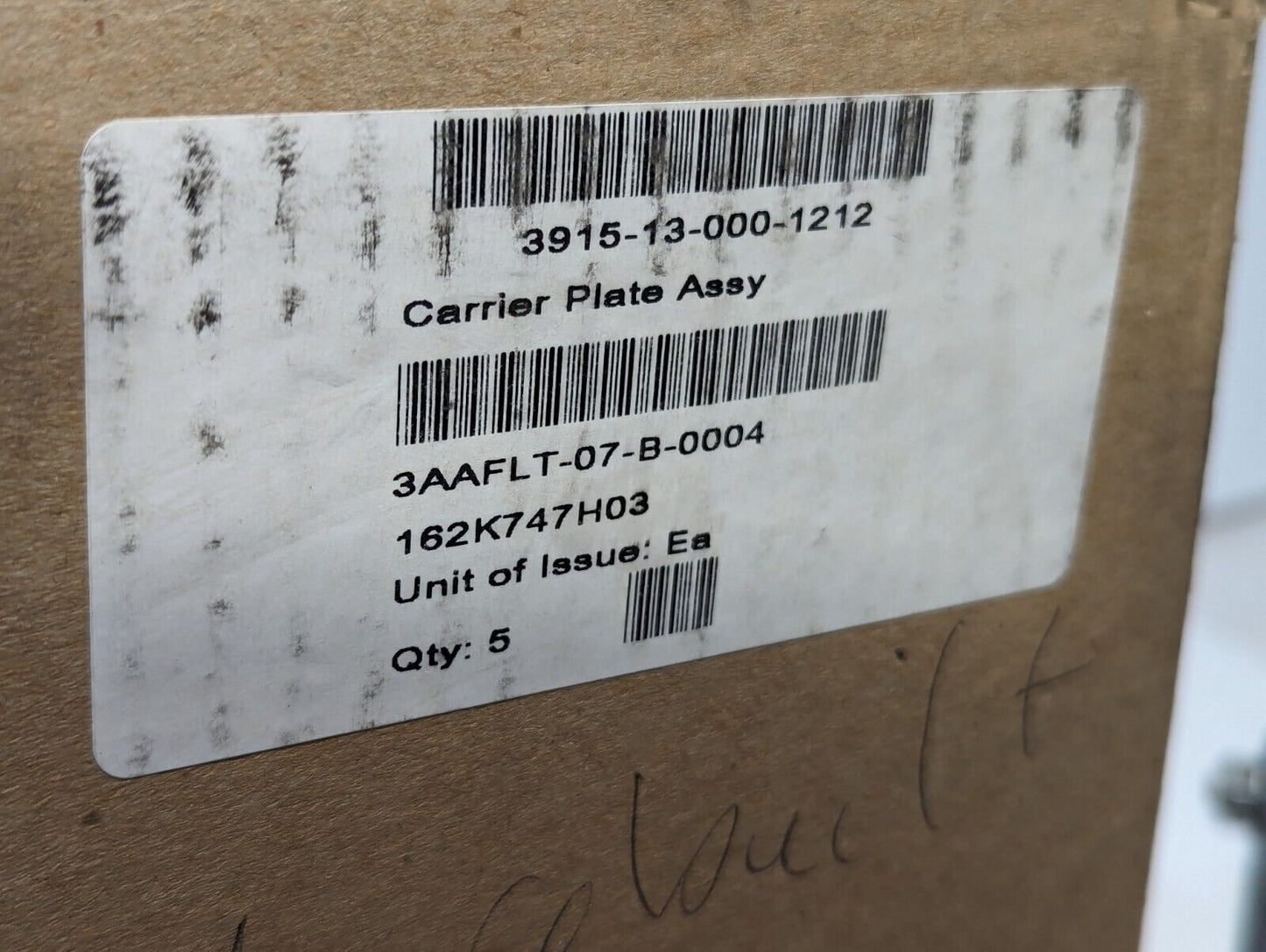 3915-13-000-1212 162K747H03 FSS Carrier Plate Bracket Assembly - Free Shipping