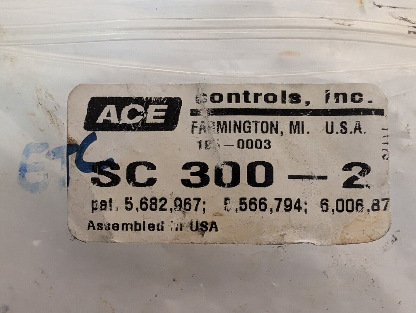 Ace Controls SC300-2 3/4" Threaded Shock Absorber NEW - Free Shipping+Returns