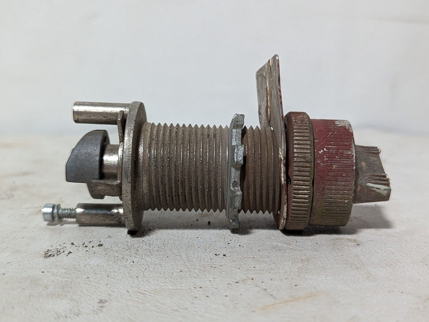 Lot of five two-position selector switches, unknown brand, with Local-Remote tag