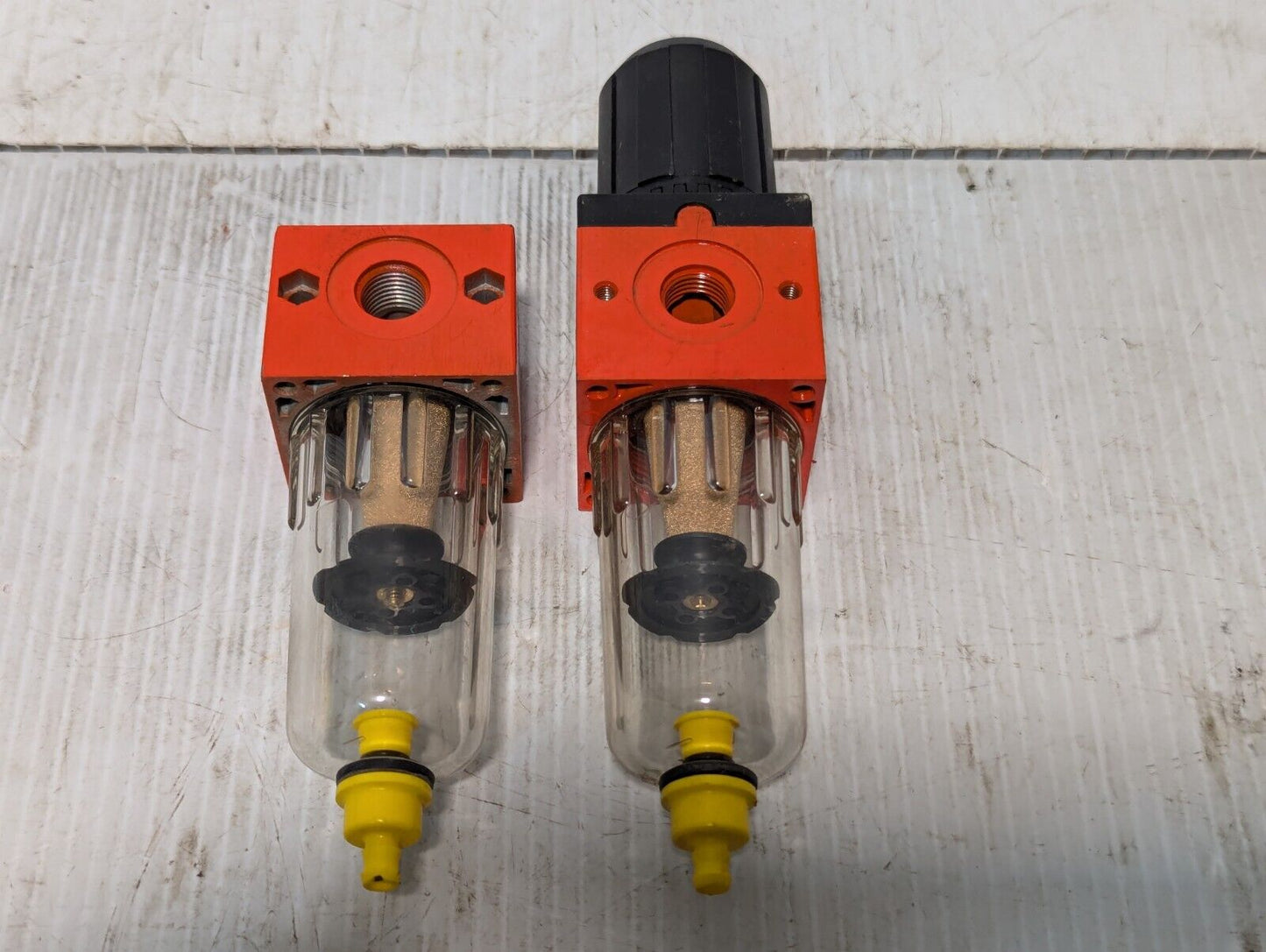 HOERBIGER Pair of Pneumatic Air Filter/Pressure-Relieving Valves - Free Shipping