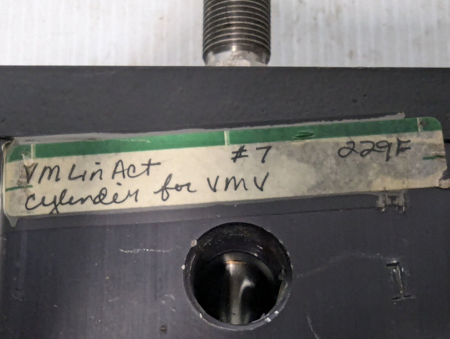Lin-Act A4F-3.25x2.000-2-U Pneumatic Cylinder -Made in USA- Free Shipping