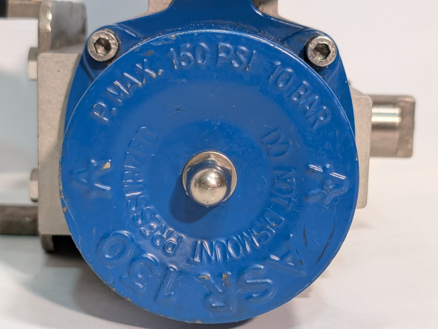 Spirax Sarco Ball Valve Pneumatic Actuator 150PSI 10BAR w/ Berkert 6519 Solenoid