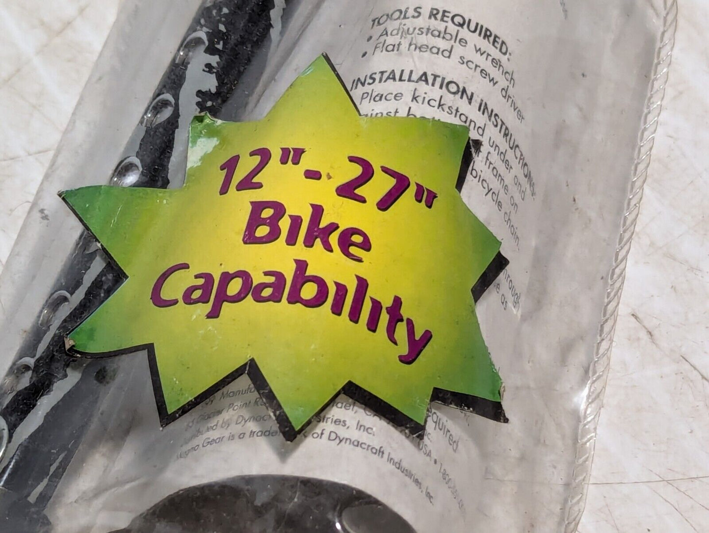 Adjustable Boys Steel Kick Stand. Home Assembly, 12"-27" Bikes - Free Shipping