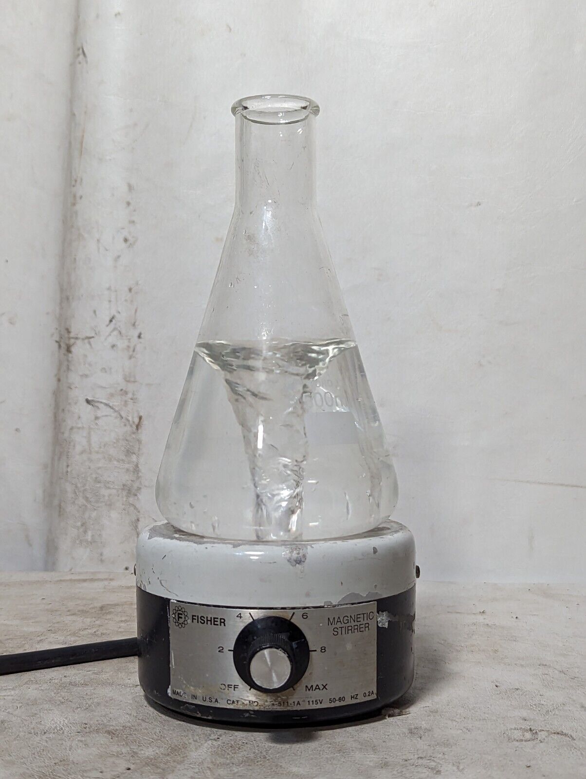 Fisher magnetic stirrer, issue 54, 144, or 244, 115VAC, 14-511-1, 0.2A, 50-60Hz