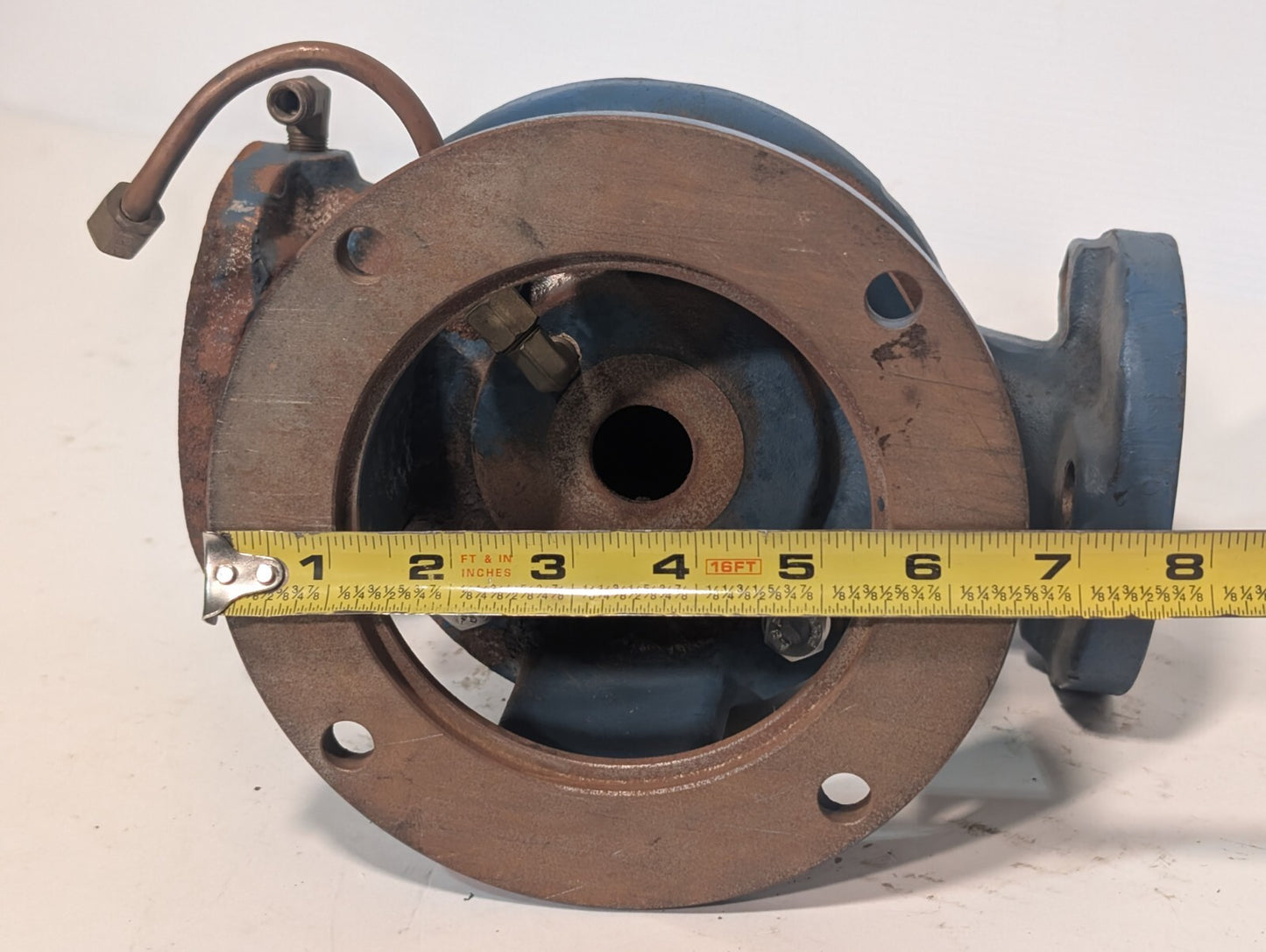 Unbranded End Suction Centrifugal Pump, 4.5" Flange, Pump End Only - As Pictured