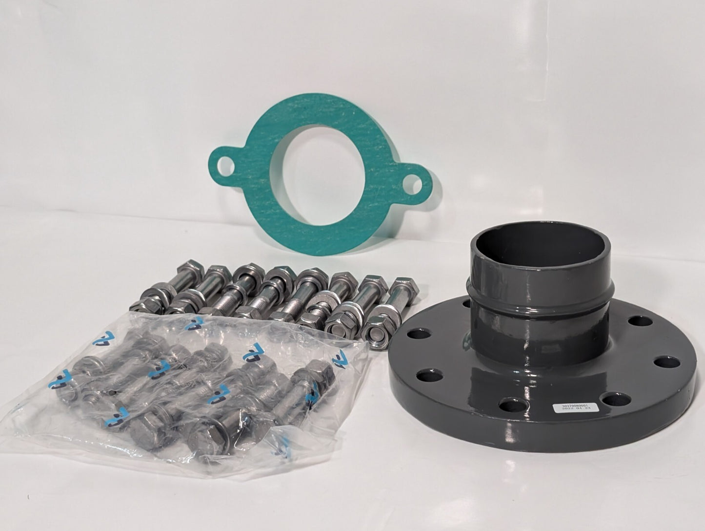 AIRpipe 8170 Aluminum Flange Kit, 100mm (4") ANSI Flange to 100mm (4") Pipe