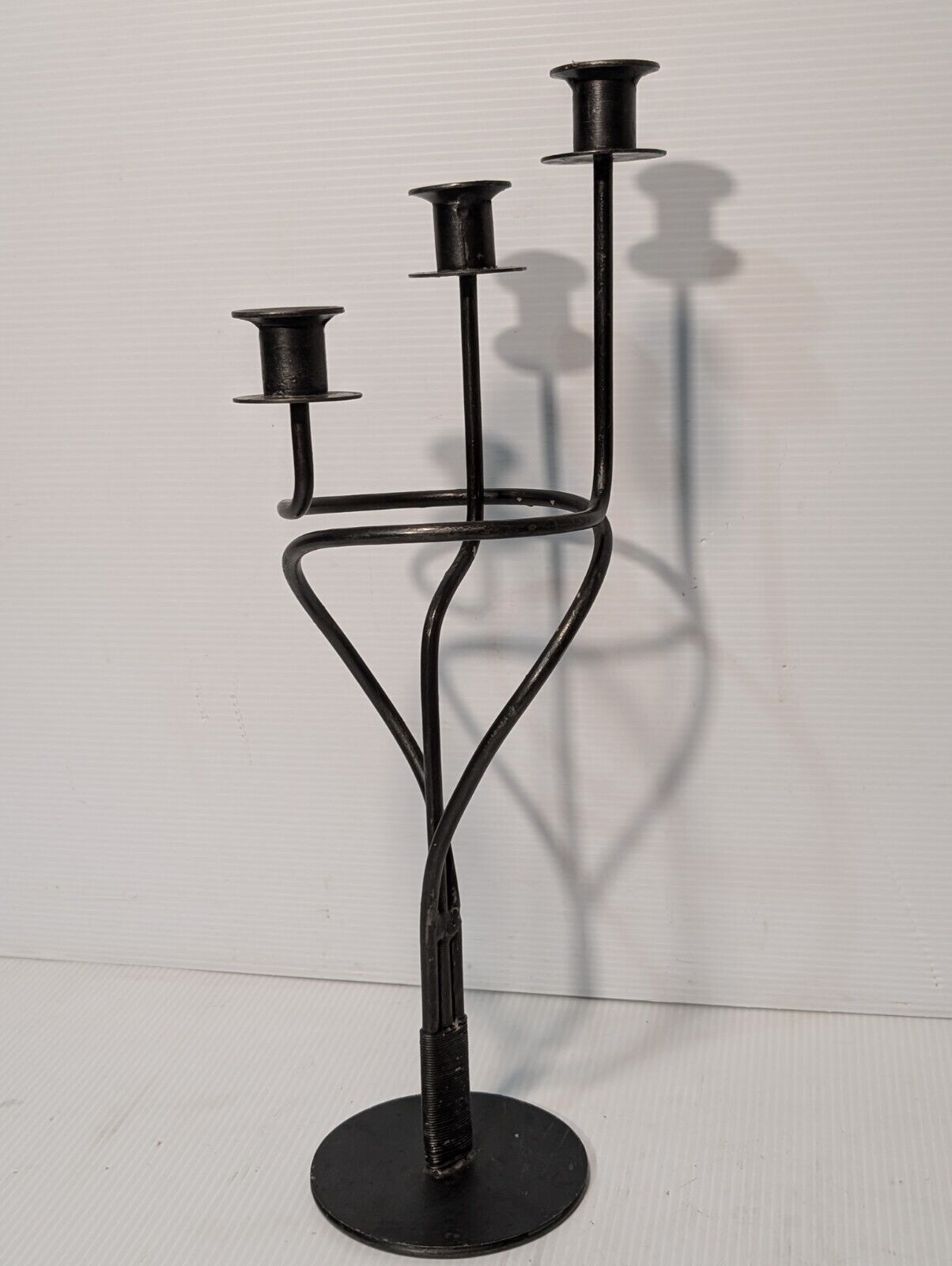 Wrought Iron Decorative Candle Holder/ Candlelabra, 3 Holders - Free Shipping