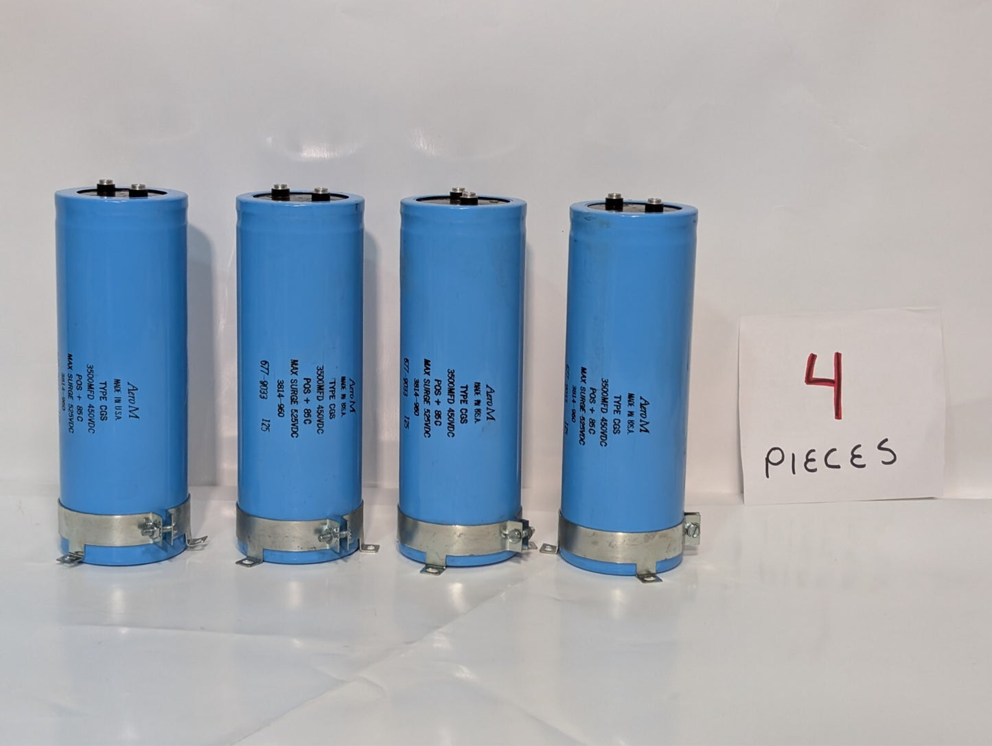 Aero M Capacitor CGS 3814-960 3814960 3500Mfd 450Vdc