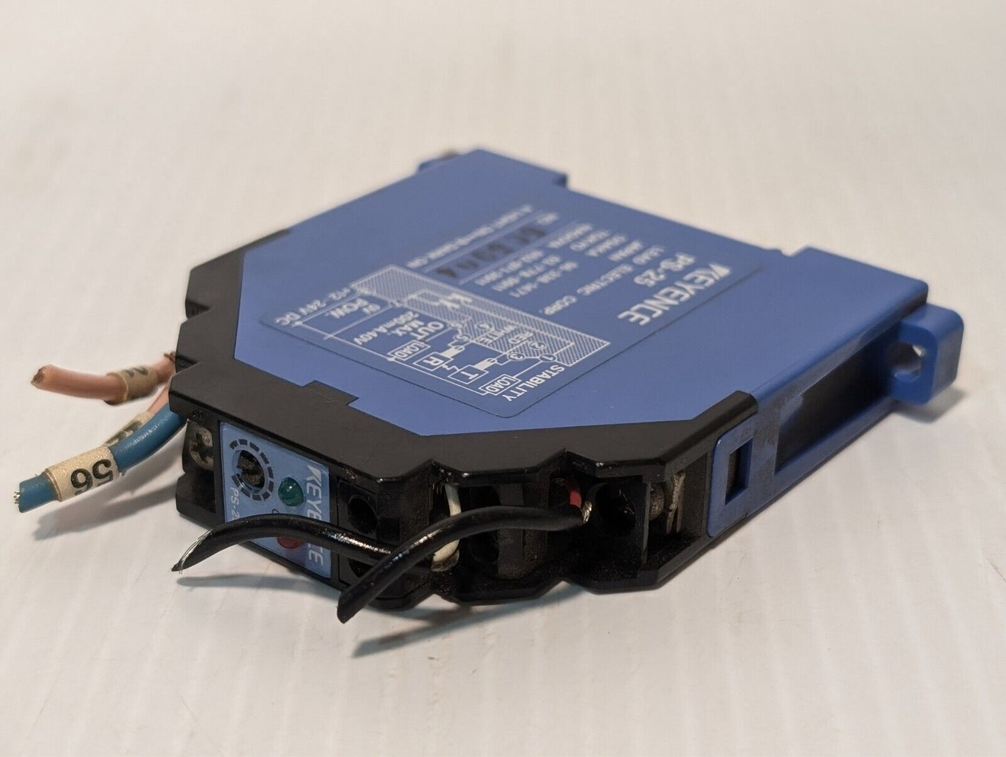 (1) KEYENCE Ps-25 Photoelectric Sensor Amplifier PS25 12-24 VDC-Free Ship+Return