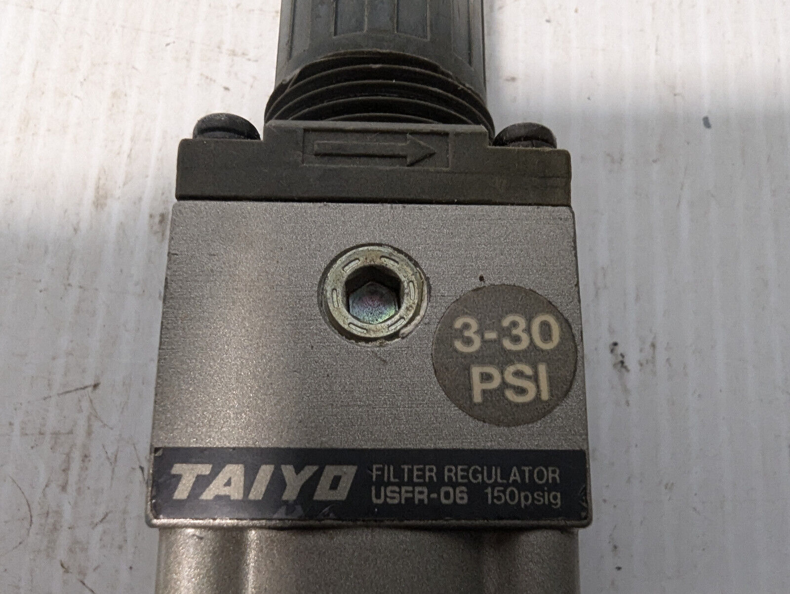 Taiyo USFR-06 Filter Regulator, 3-30PSI, 150psig -Free Shipping