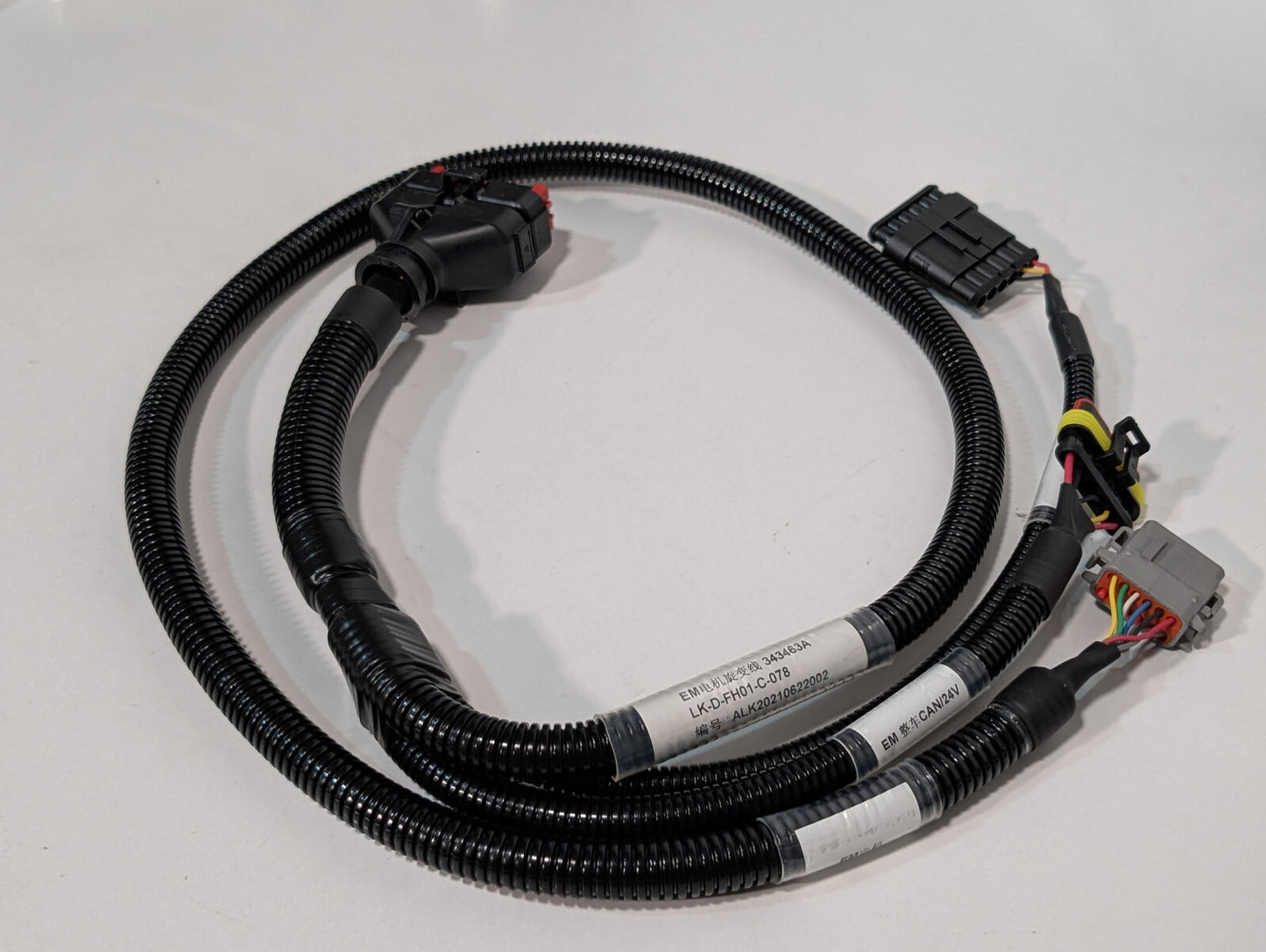 Suzhou Green Control LK-D-FH01-C-078 EM Motor Resolver Line Harness HTED17000