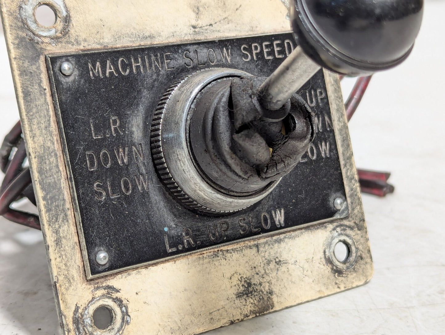 Vintage Machine Speed Switch Controller with Joystick