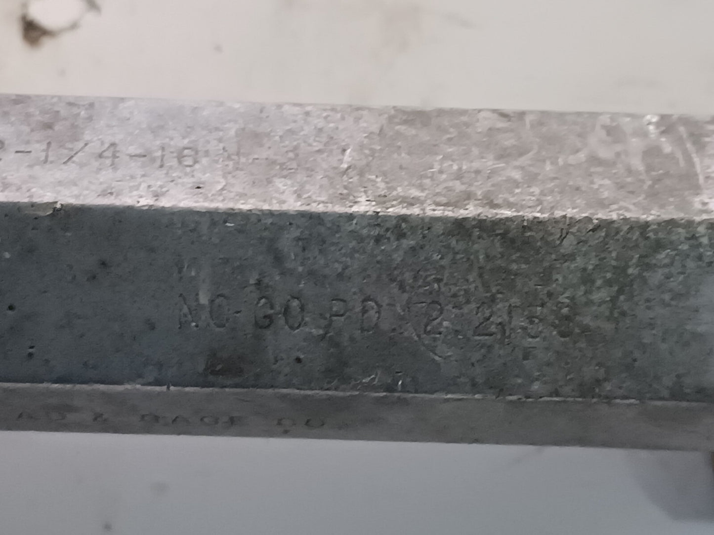 Thread & Gage Co 2-1/4-16 N-2 Thread Plug Gage Go PD 2.2094 ~ No Go PD 2.2158
