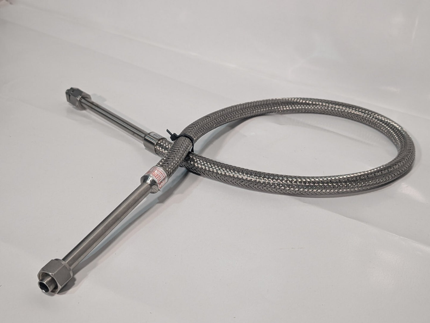 1200mm 316L Stainless Steel Flexible Braided Metal Hose 2.5MPa DN12