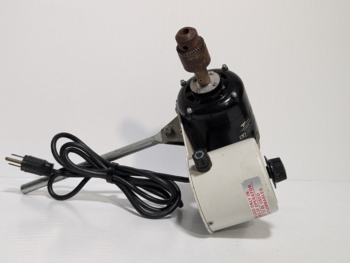 Talboys T-Line Model 138C Laboratory Stirrer, 120vac, 7500/750rpm, 2.75A, 1/8hp