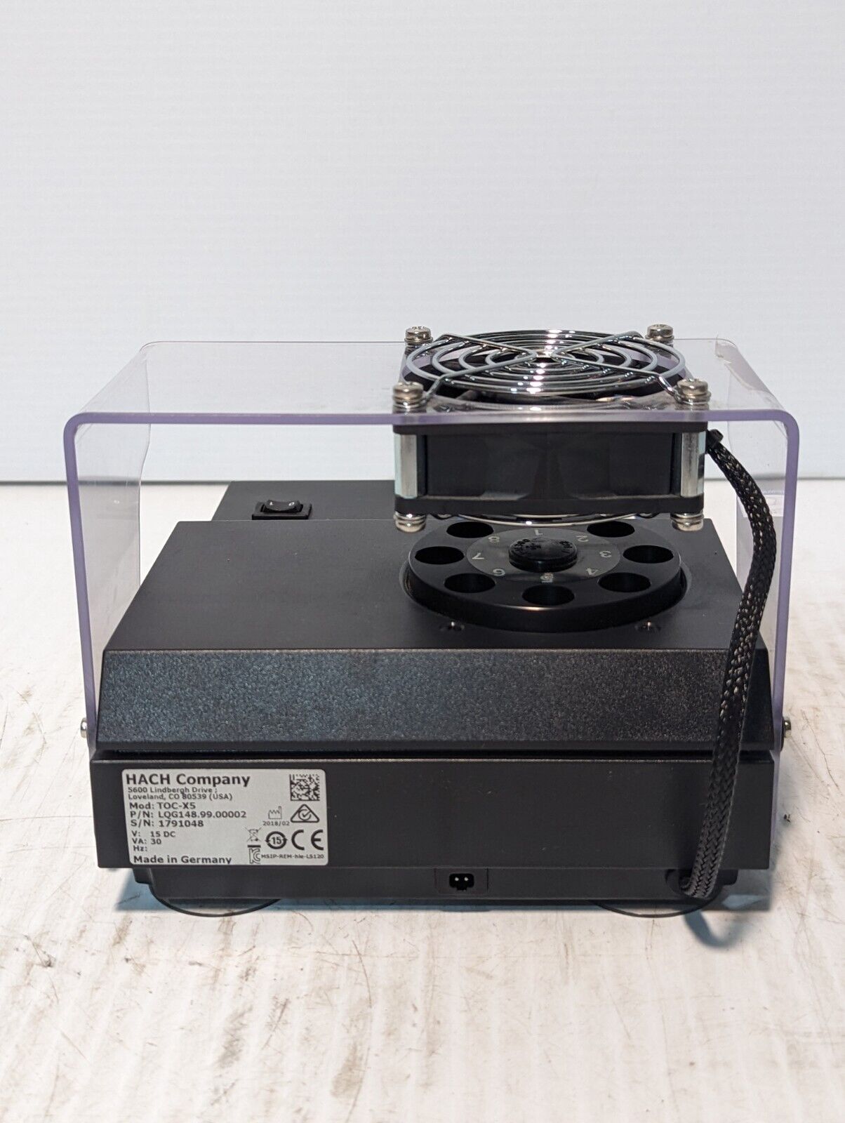 Hach LQG148.99.00002 TOC-X5 Shaker, No Power Adapter - Free Shipping